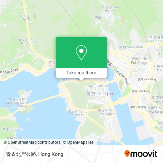 青衣北岸公路 map