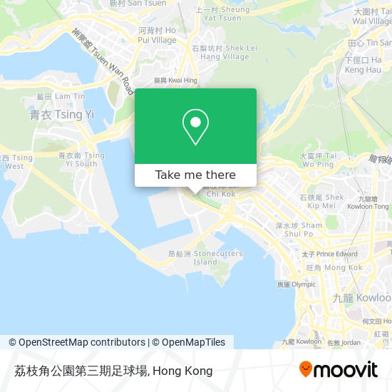 荔枝角公園第三期足球場 map