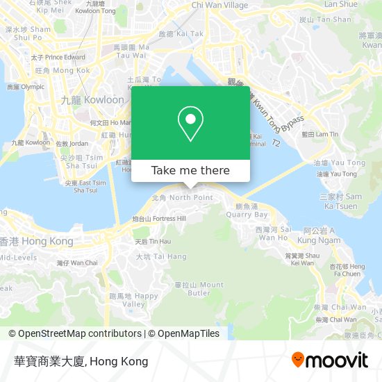 華寶商業大廈 map