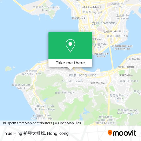 Yue Hing 裕興大排檔 map