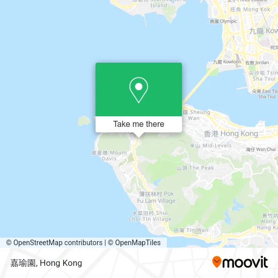 嘉瑜園地圖