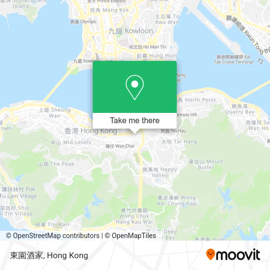 東園酒家 map