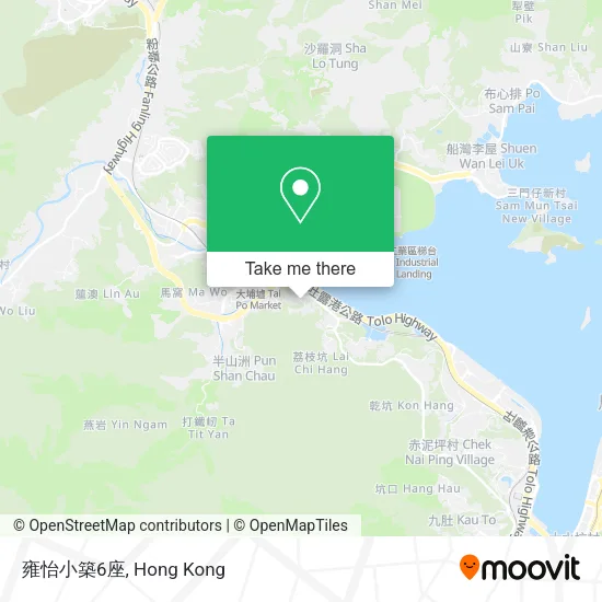 雍怡小築6座 map