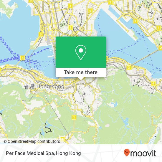 Per Face Medical Spa map
