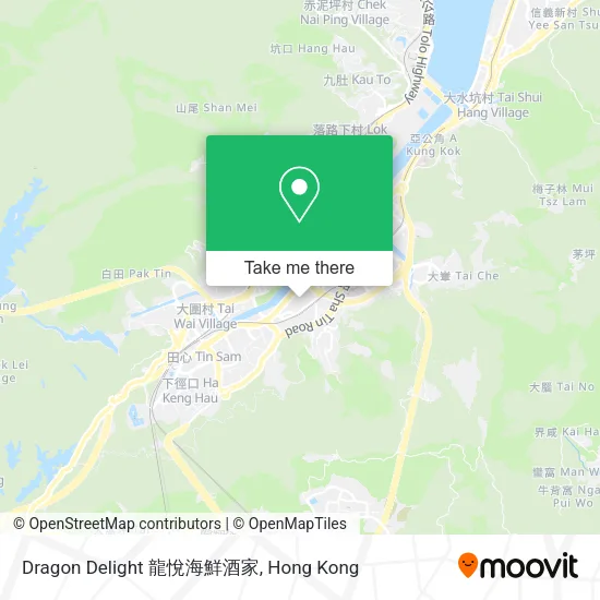 Dragon Delight 龍悅海鮮酒家地圖