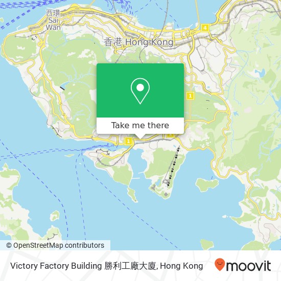 Victory Factory Building 勝利工廠大廈 map