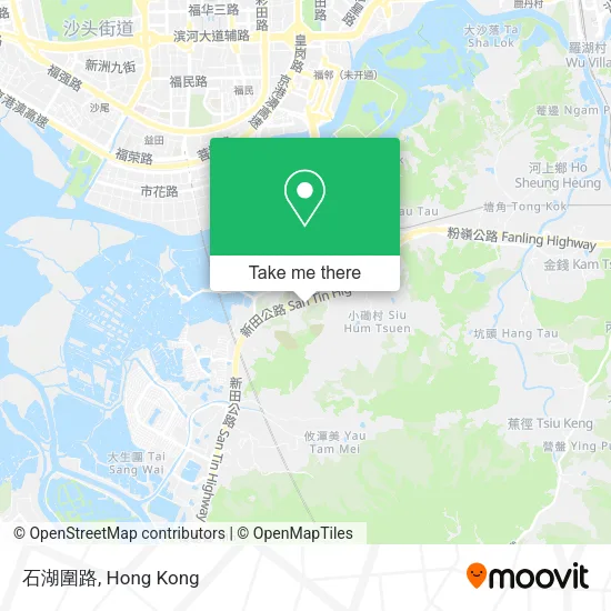 石湖圍路 map