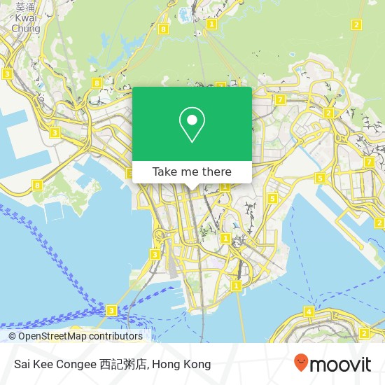 Sai Kee Congee 西記粥店 map