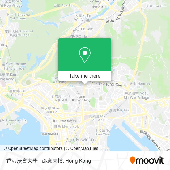 香港浸會大學 - 邵逸夫樓 map