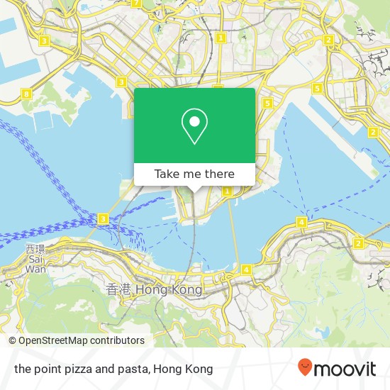 the point pizza and pasta map