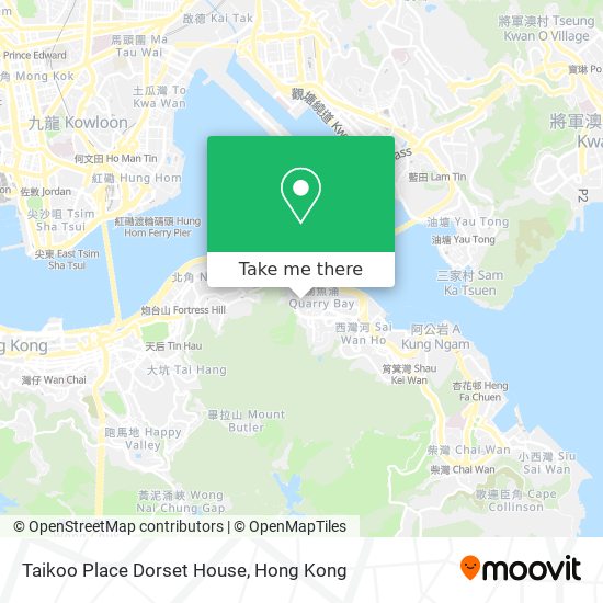 Taikoo Place Dorset House map