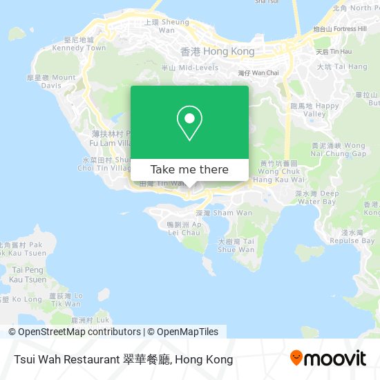 Tsui Wah Restaurant 翠華餐廳 map