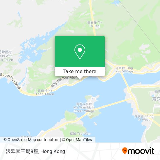 浪翠園三期9座 map