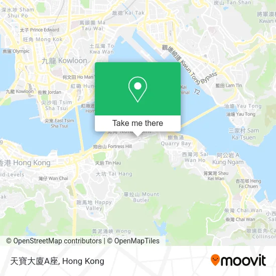 天寶大廈A座 map