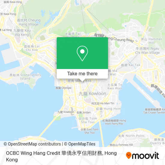 OCBC Wing Hang Credit 華僑永亨信用財務 map