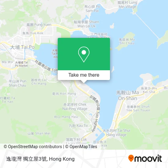 逸瓏灣 獨立屋3號 map