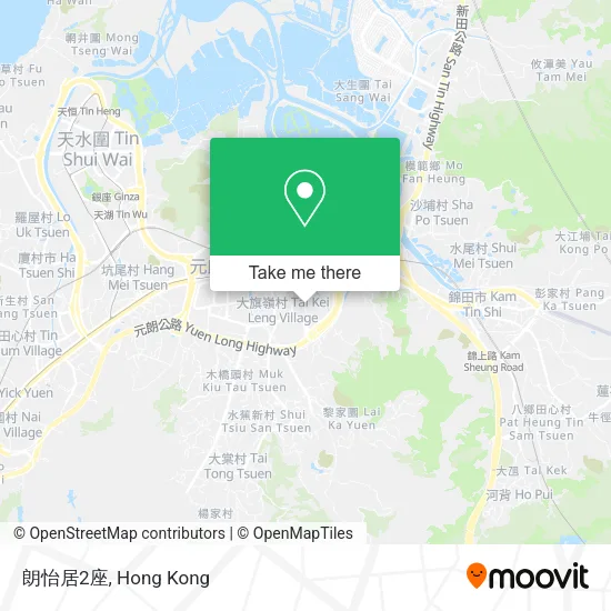 朗怡居2座地圖