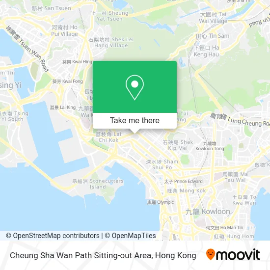 Cheung Sha Wan Path Sitting-out Area map