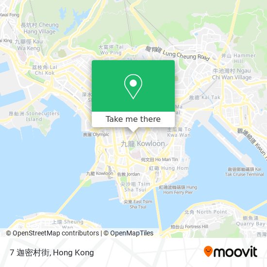 7 迦密村街 map