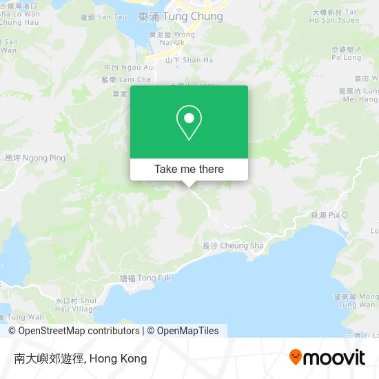 南大嶼郊遊徑 map