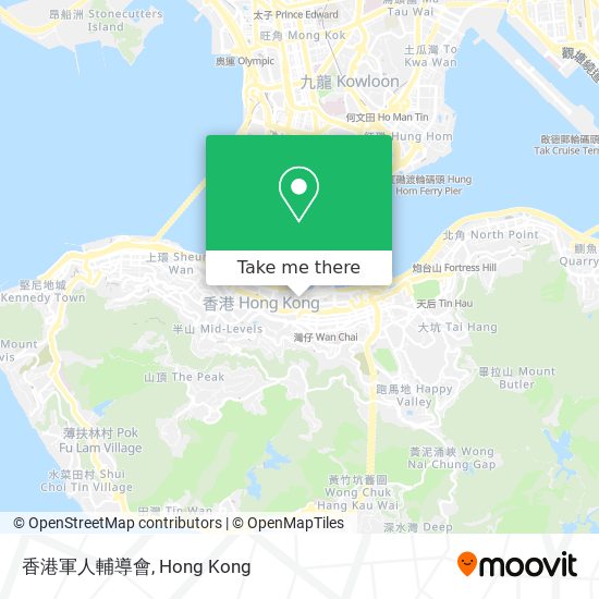 香港軍人輔導會 map