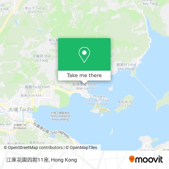 江庫花園四期11座 map