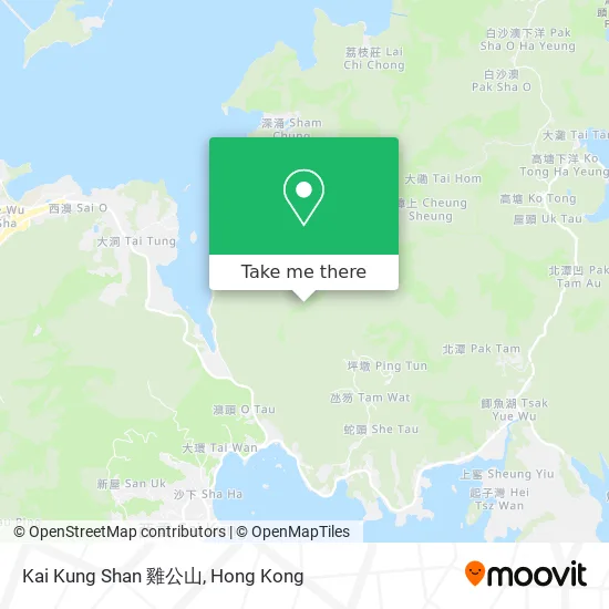 Kai Kung Shan 雞公山 map