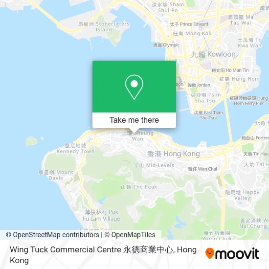 Wing Tuck Commercial Centre 永德商業中心 map