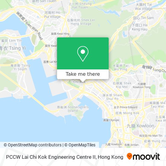 PCCW Lai Chi Kok Engineering Centre II map