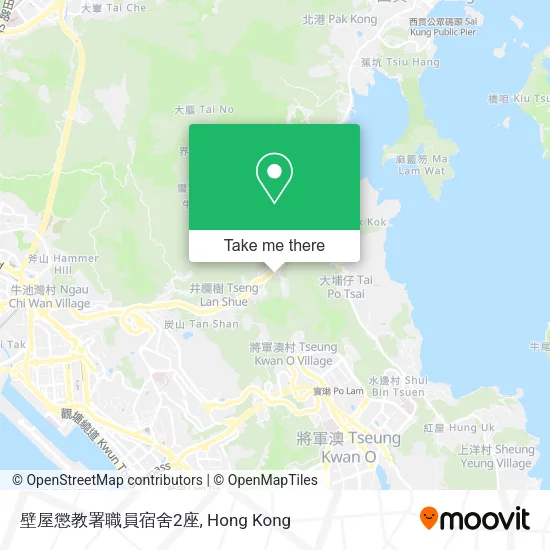 壁屋懲教署職員宿舍2座地圖