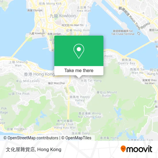 文化屋雜貨店地圖