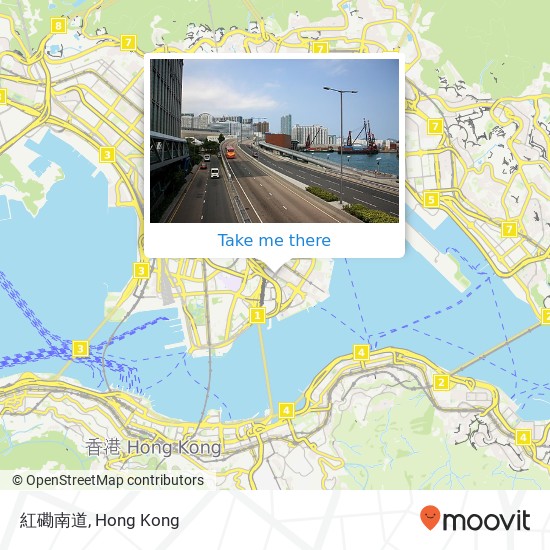 紅磡南道 map