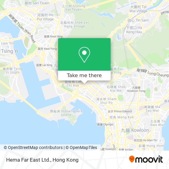 Hema Far East Ltd. map