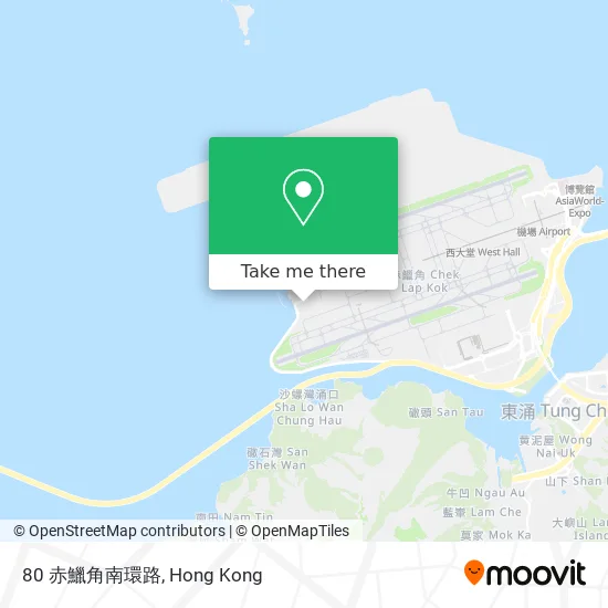 80 赤鱲角南環路地圖