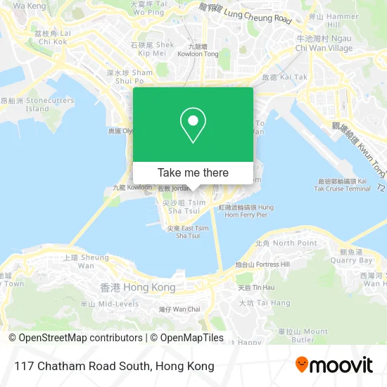 117 Chatham Road South map