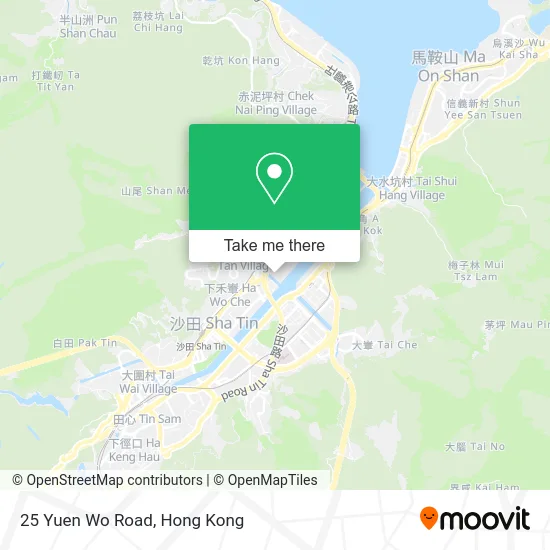 25 Yuen Wo Road地圖