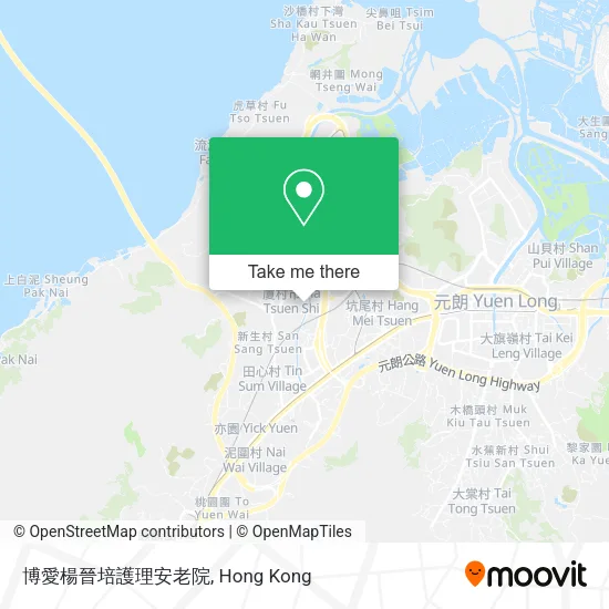 博愛楊晉培護理安老院 map