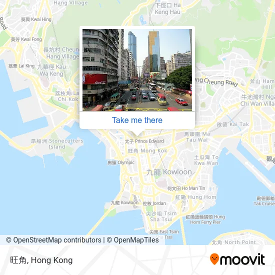 旺角 map