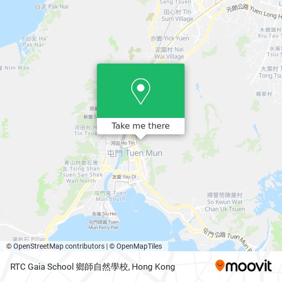 RTC Gaia School 鄉師自然學校 map