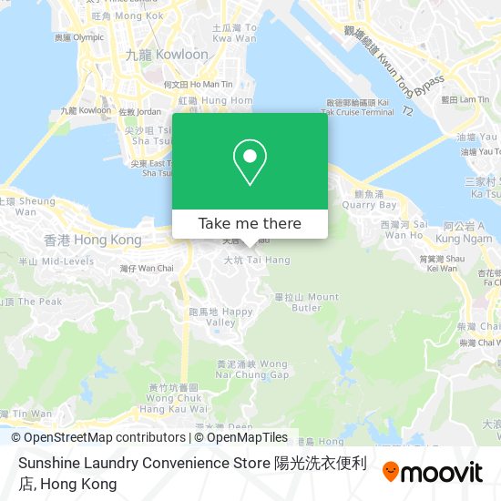 Sunshine Laundry Convenience Store 陽光洗衣便利店 map