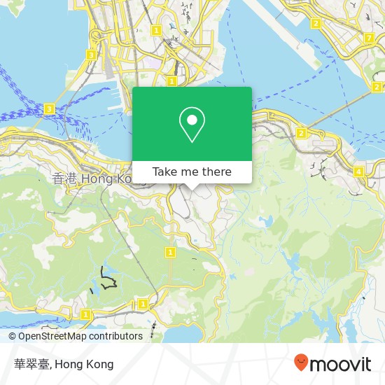 華翠臺 map