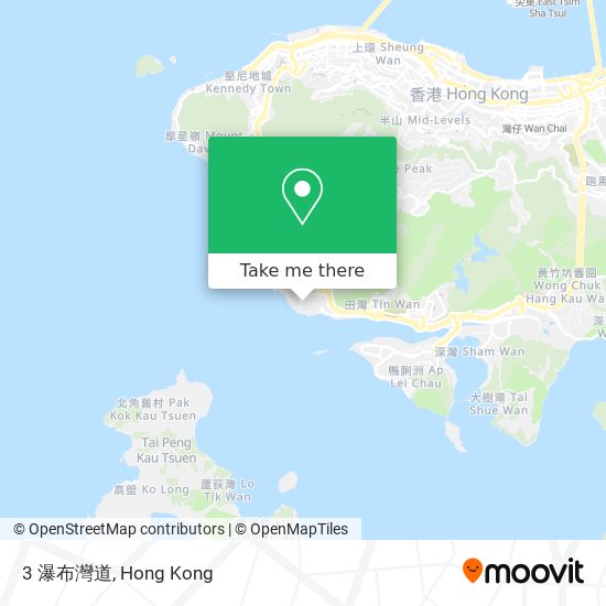 3 瀑布灣道地圖