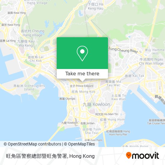 旺角區警察總部暨旺角警署 map