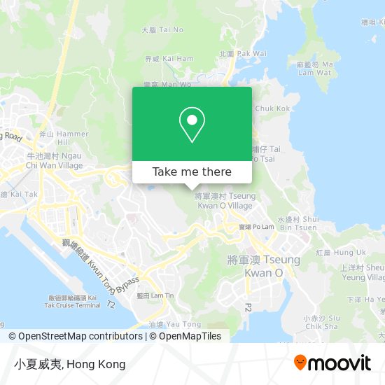 小夏威夷 map