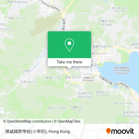 挪威國際學校(小學部) map