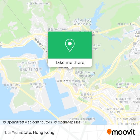 Lai Yiu Estate map