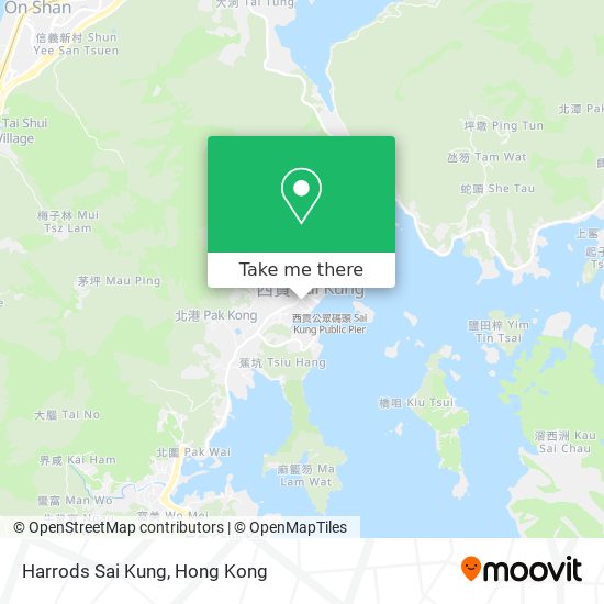Harrods Sai Kung map