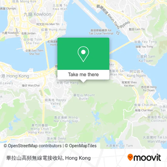 畢拉山高頻無線電接收站 map