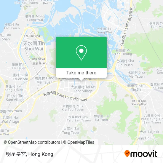 明星皇宮地圖