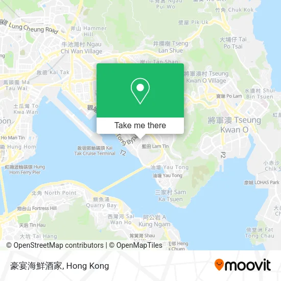 豪宴海鮮酒家地圖